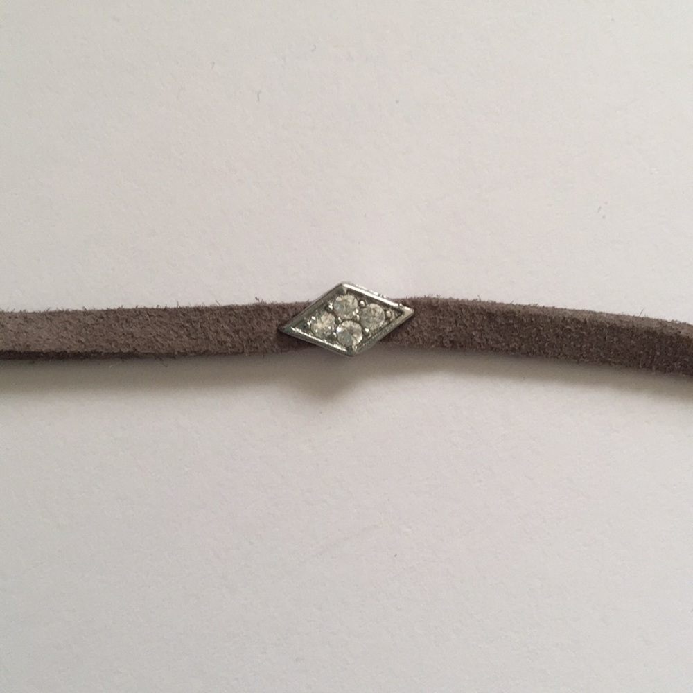 Suede choker
